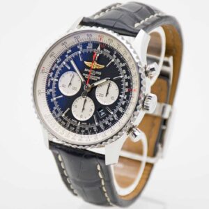 Breitling Navitimer 1 B01 Chronograph 46 perfektes AB0127 Fullset LC100 mit Erstkaufbeleg