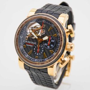 Graham Woodcote Tourbillograph Tourbillion 18 ct Roségold 47 mm Limited to 25 Pieces