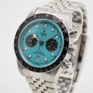 Tudor Black Bay Chrono Flamingo Blue 2025 M79360N Fullset LC100