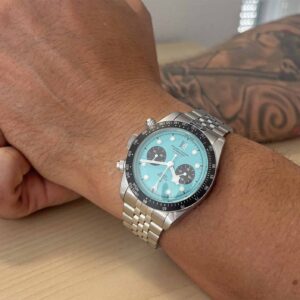 Tudor Black Bay Chrono Flamingo Blue 2025 M79360N Fullset LC100